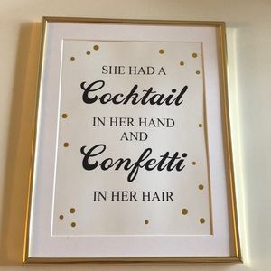 Cocktail Sign